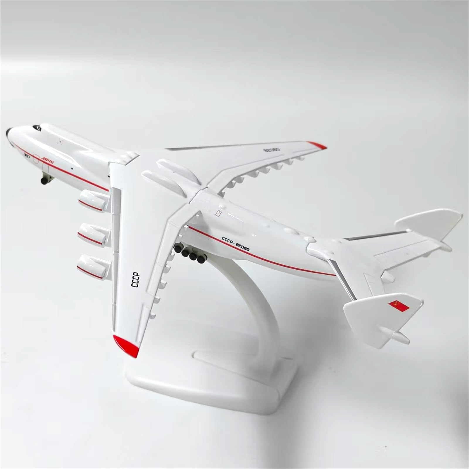 aerei a reazione Modello Pressofuso In Scala 1:400 Dell'aereo Da Trasporto AN-225 Con Ruote 20 Cm regali per piloti