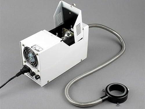 Miniatura 3 de AmScope Iluminador de anillo de microscopio de fibra óptica HL250-AR 150w - ¡Nuevo!!!
