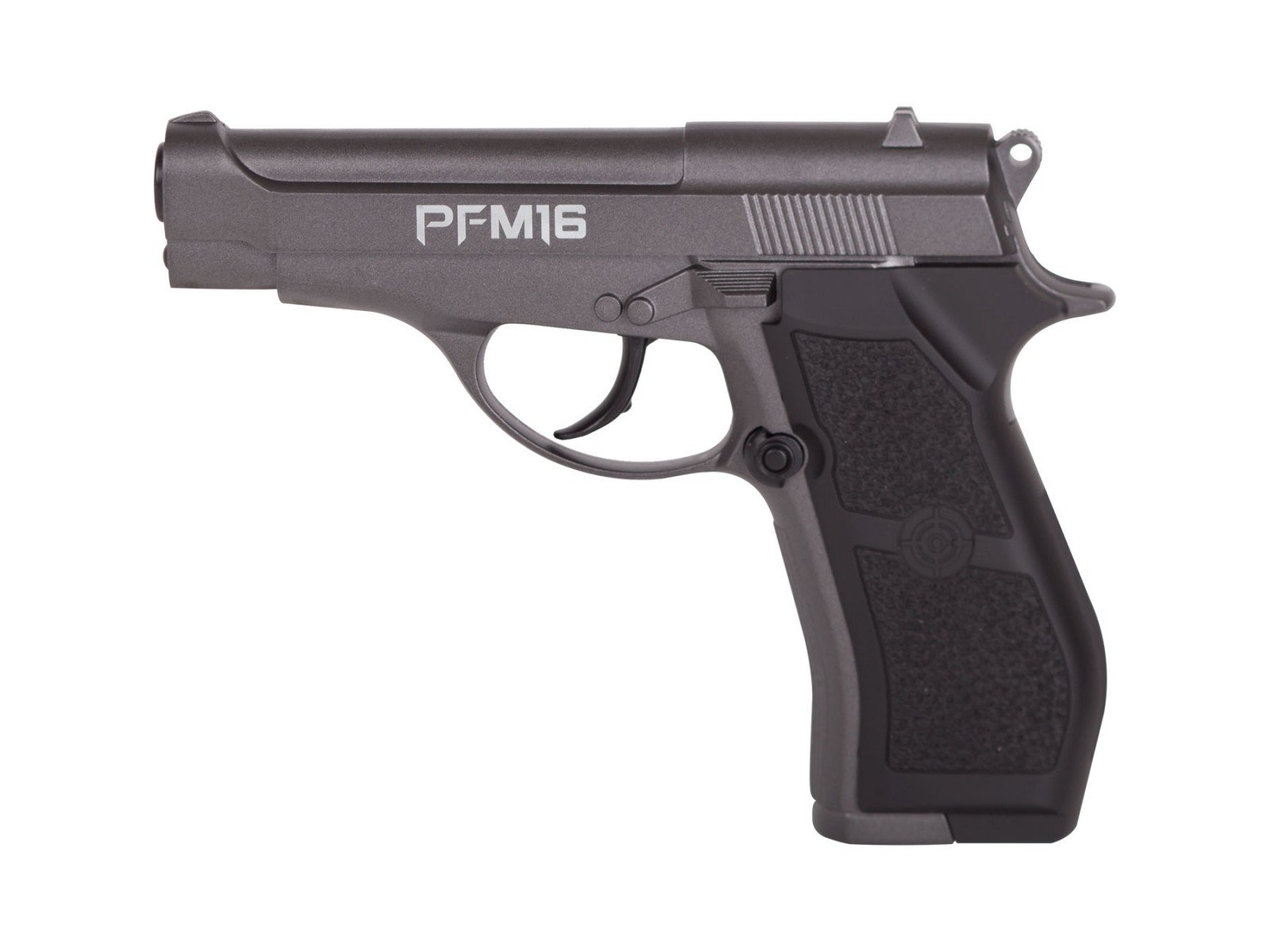PFM16 Pack Crosman Pistola de Aire comprimido (CO2) y balines de Acero (perdigones BBS) Calibre 4.5mm. Réplica Beretta 84 Full Metal <3,5J