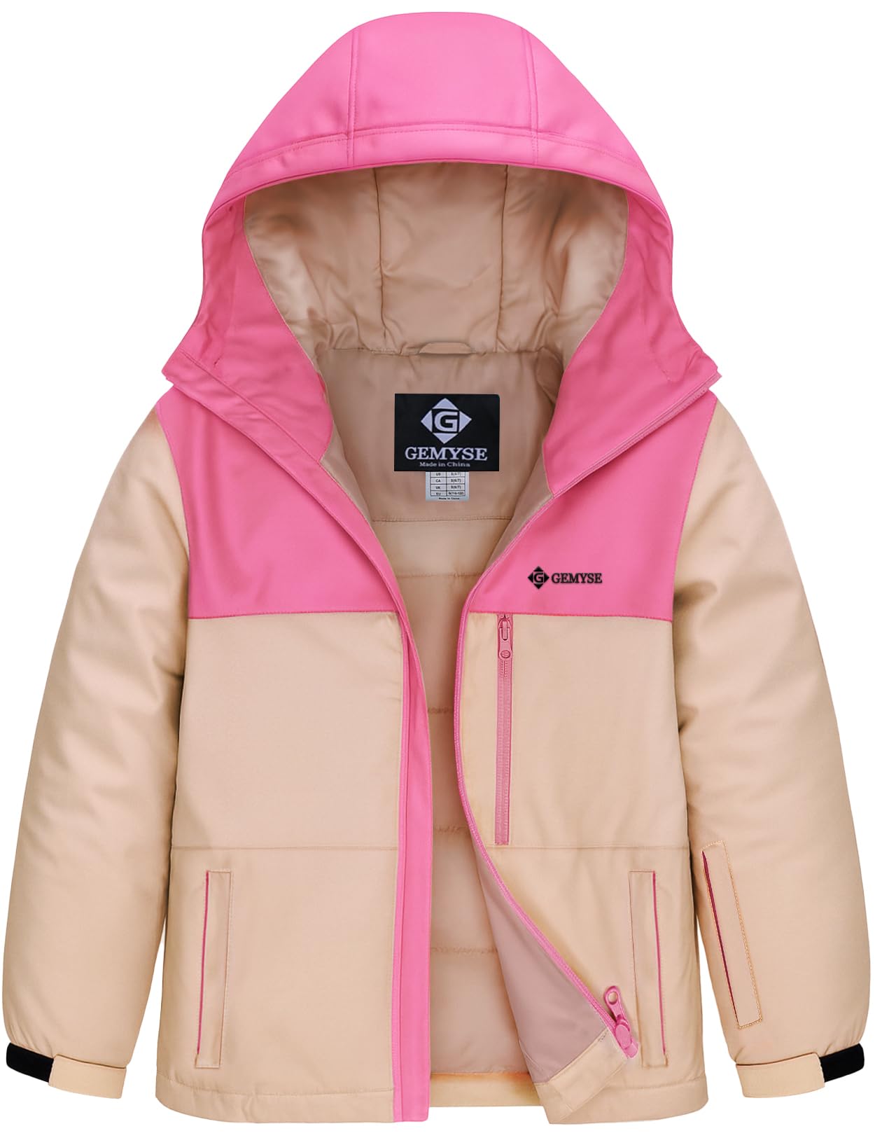 GEMYSE Girls' Ski Jacket