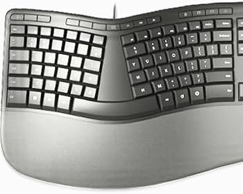 Amazon | Microsoft Ergonomic Keyboard (LXM-00001)【US Layout