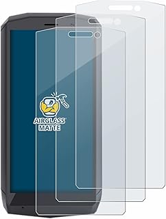 brotect Anti-Glare Glass Screen Protector Matte compatible with Cubot Pocket (3 Pack) - Anti-Scratch 9H Protection Film