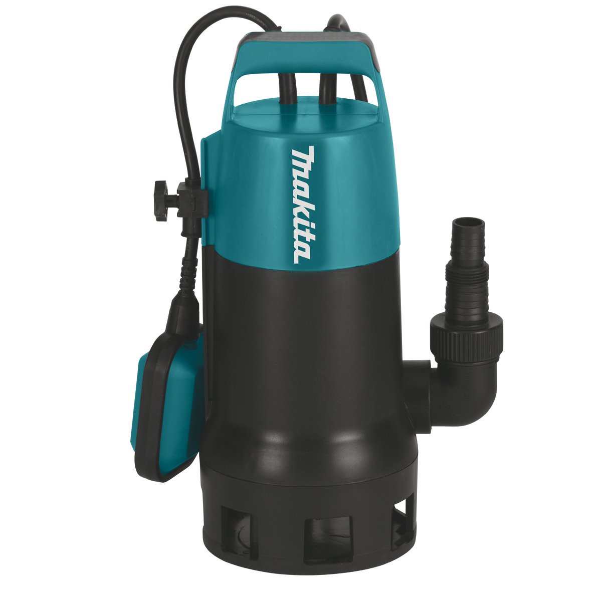 Makita PF1010 Tauchpumpe Klar-/Schmutzwasser 14.400 l/h, 6 x 210 mm & Cornat Schlauchschelle - Ø 20-32 mm Spannweite - 9 mm Bandbreite - 2 Stück im Set