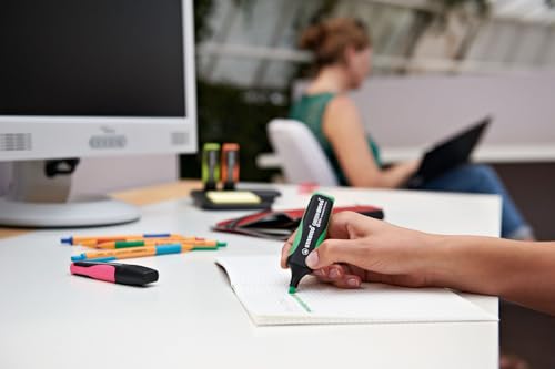 Evidenziatore Ecosostenibile - Stabilo Green Boss Pastel Desk-Set - 8 Colori Assortiti 4 Neon + 4 Pastel - 9