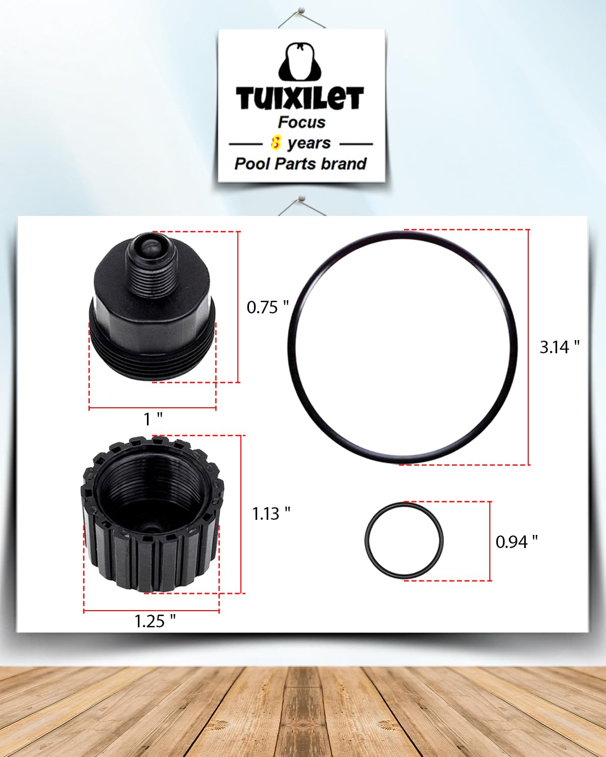 Kit de reconstrucción de válvula de piscina de 2 puertos y 3 puertos (contiene: kit de taza de grasa 2133 y junta tórica de válvula desviadora de piscina 1132, 1307) compatible con válvulas