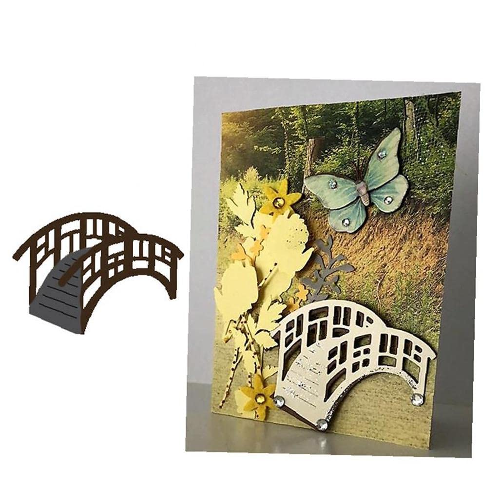 Zonster Bridge Metal Cutting, Embossing Template For Scrapbooking Card Making Stencils Cards Craft