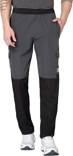 Turnfit Cargo Trackpants for Men || Lowers for Men & Boys || Casual Wear Track Pants for Men || Activewear Regular Fit Tra...