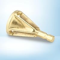 Vista 2 de Herramienta de chaflán externo de desbarbado para quitar rebabas para reparación de brocas, perno externo, repara rápidamente los pernos dañados que