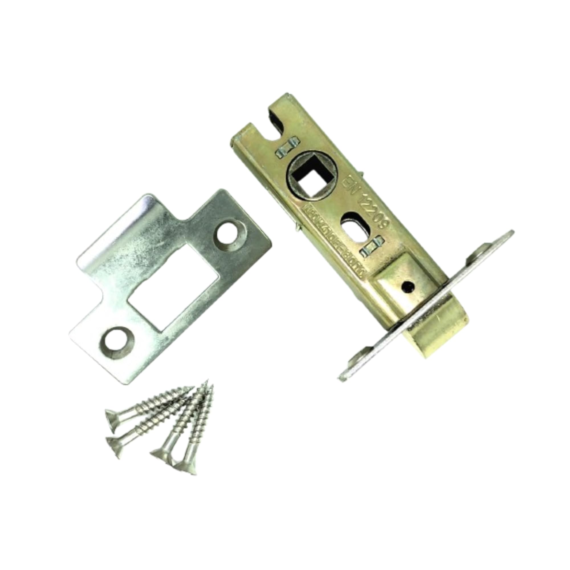 Heavy Duty 2.5 Inch (63mm) Fire Rated CE Approved Bolt Through Tubular Latch Wooden Door Security Mortice Latch for Internal and External Doors