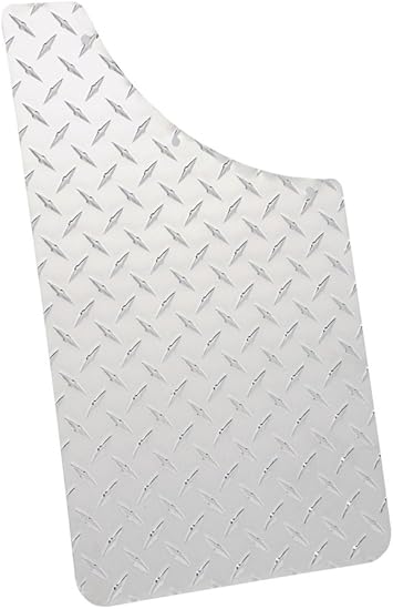 Dee Zee DZ1808 Brite-Tread Universal Aluminum Mud Flaps 11" x 19"