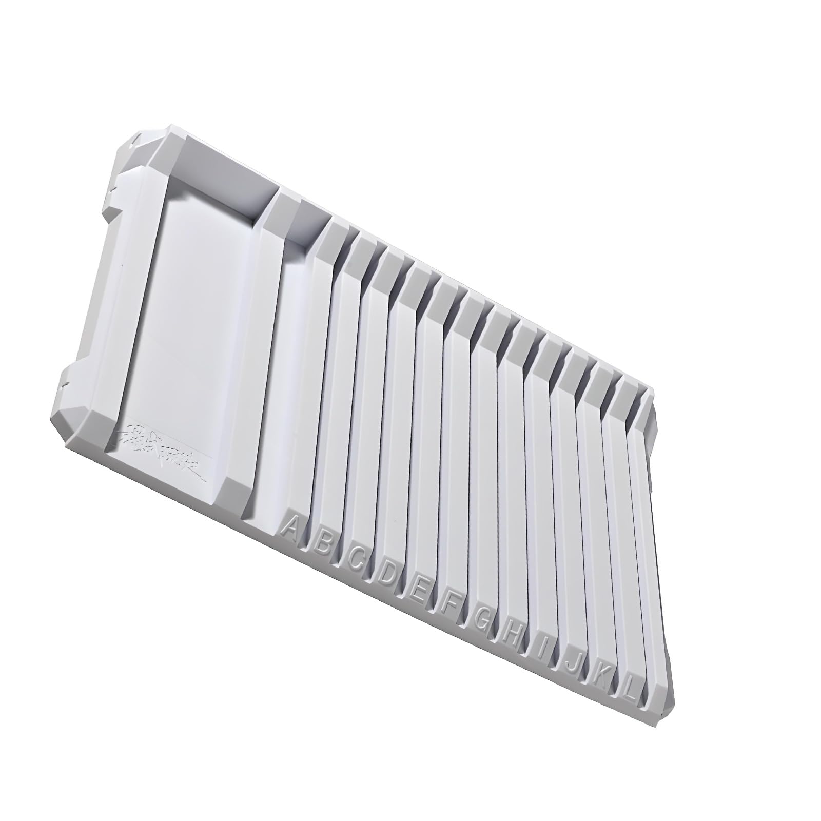 Kfwfuaee Multi-Compartment Tool Shelf For Projects Measuring 25X15x2.5cm Model Parts Storage