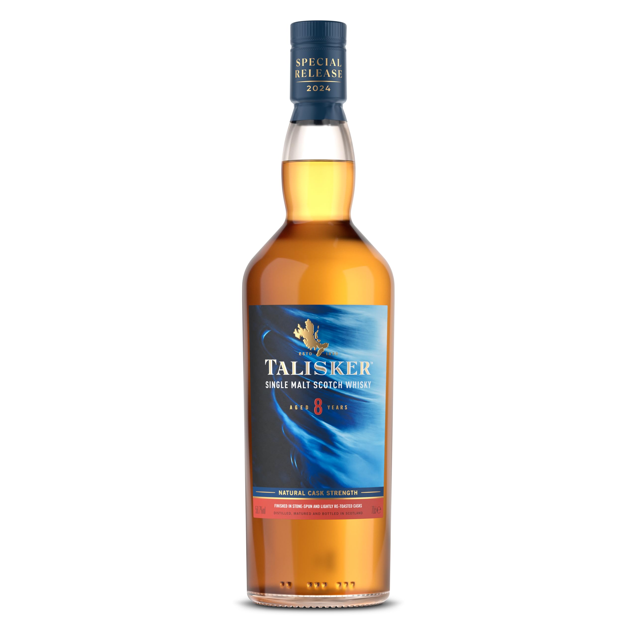 Talisker Tidal Churn, Special Release 2024, Single Malt Scotch Whisky, Talisker 8 Jahre, 58,7 Prozent vol, 700 ml
