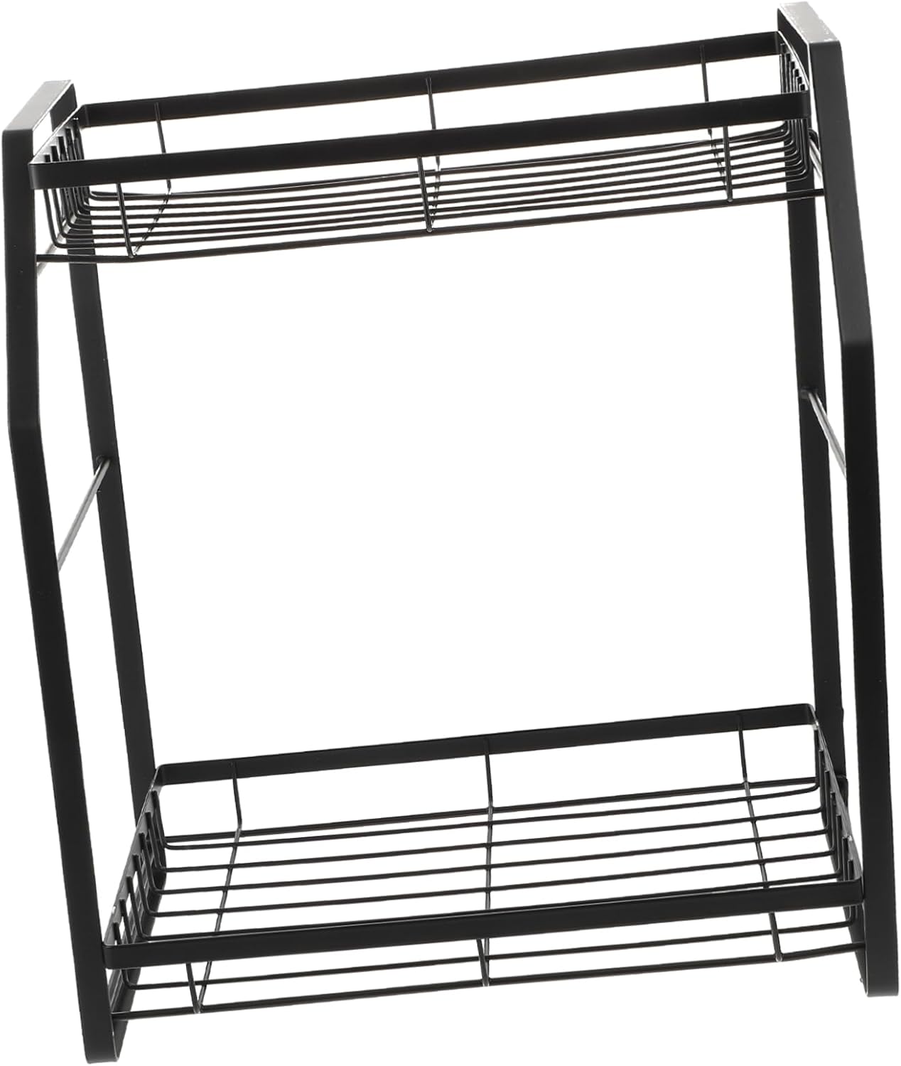 Ciieeo Multipurpose Double Layer Spice Storage Rack Organizer for Kitchen Bathroom and More for Spaces and Easy Access to Seasoning Bottles