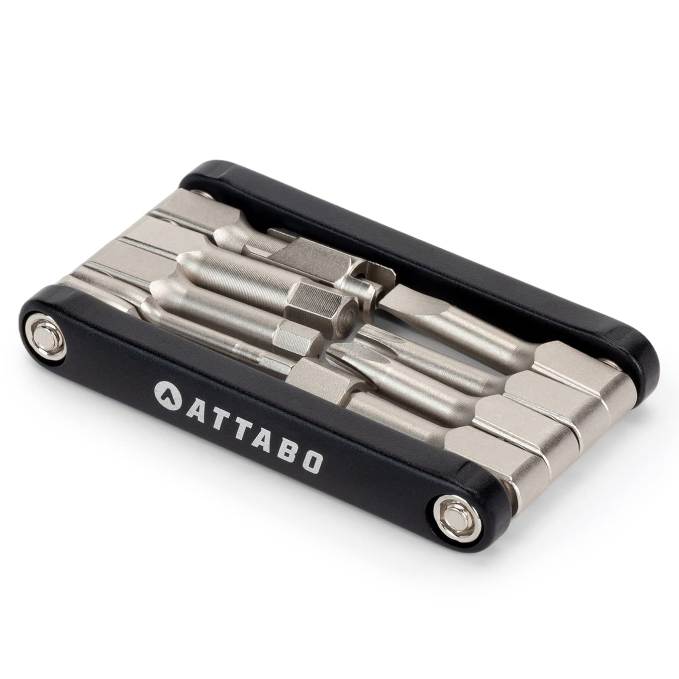 Multitool vélo ATTABO TONE x11 en acier Cr-V haute résistance et finitions alu
