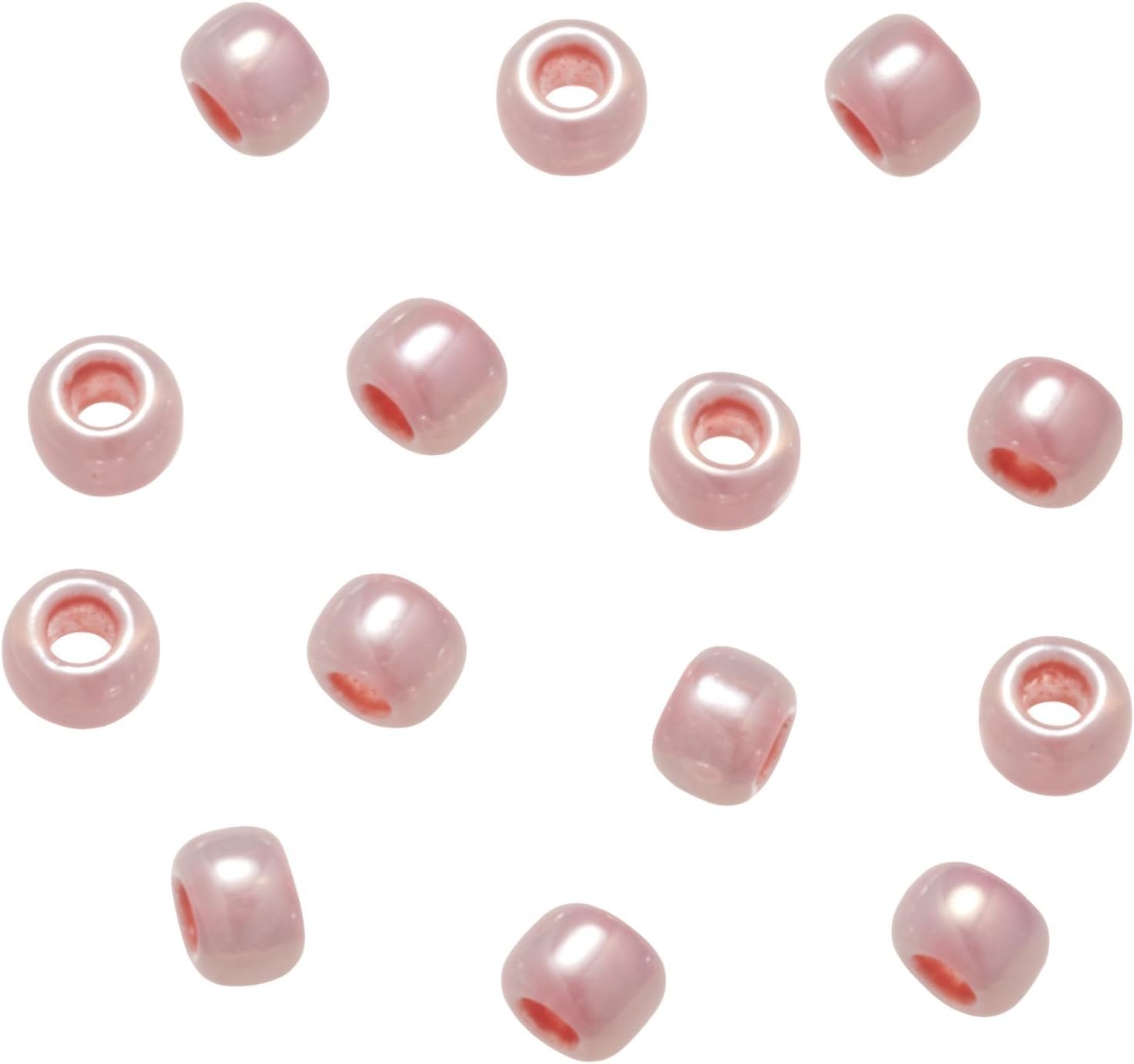 TOHO No. 551 Round Beads, Thread Threading Beads, Outer Diameter Approx. 0.1 inches (3 mm), 3.3 ft (1 m)