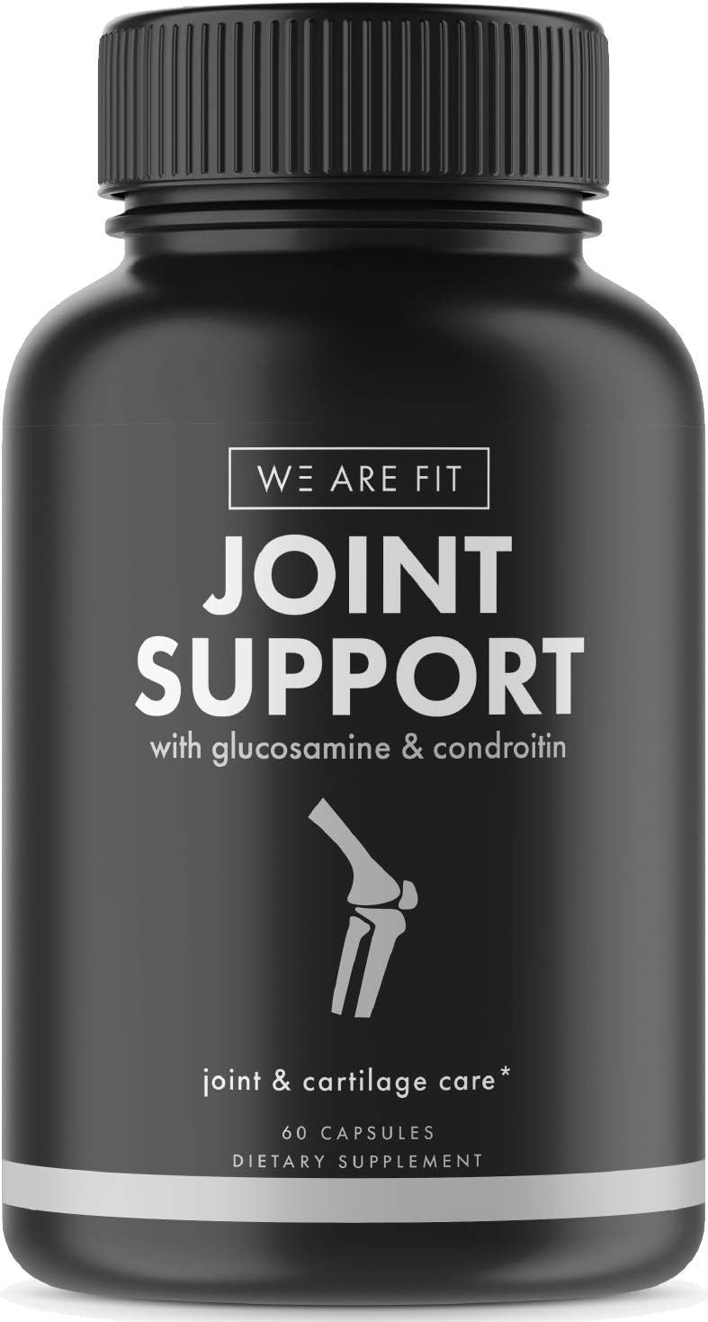 Joint Support Extra Strength Supplement, Ease Joint Pain - Promote Cartilage Longevity, Joint Mobility and Flexibility with Glucosamine Chondroitin Turmeric MSM Boswellia, 60 Veggie Caps
