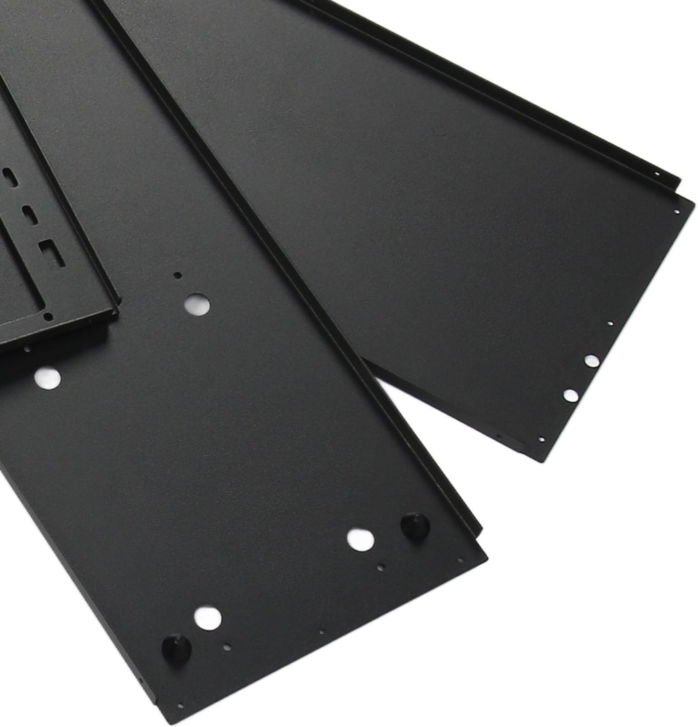 EBTOOLS ATX PC Case, DIY TH3P4G3 Steel Acrylic ITX Chassis, Support for 3 4, SFX Flex Daisy Chain Interface, 20V 3A 60W PD Charging (G3)