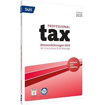 Tax 2025 Professional (for tax year 2024 | 100 taxes | standard packaging