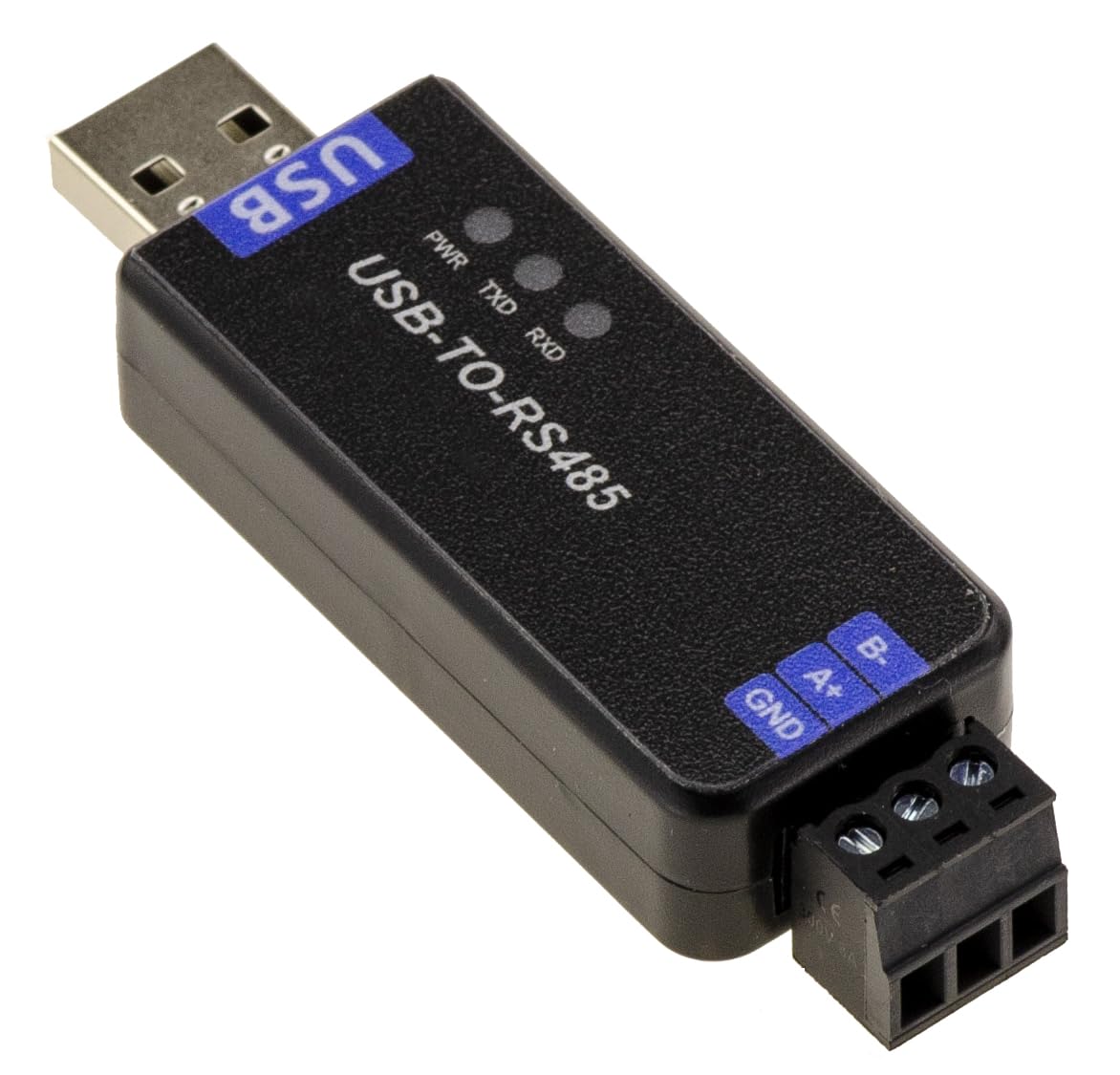 KALEA-INFORMATIQUE Dongle convertitore bidirezionale USB-RS485 industriale con chip CH343G, soppressore di sovratensioni transitorie TVS 600W e 15KV ESD