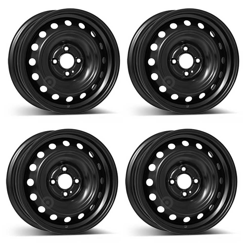 4 x ALCAR felgi stalowe 4-4444 6.0Jx15 ET31 4 x 100 kompatybilne z Renault Clio