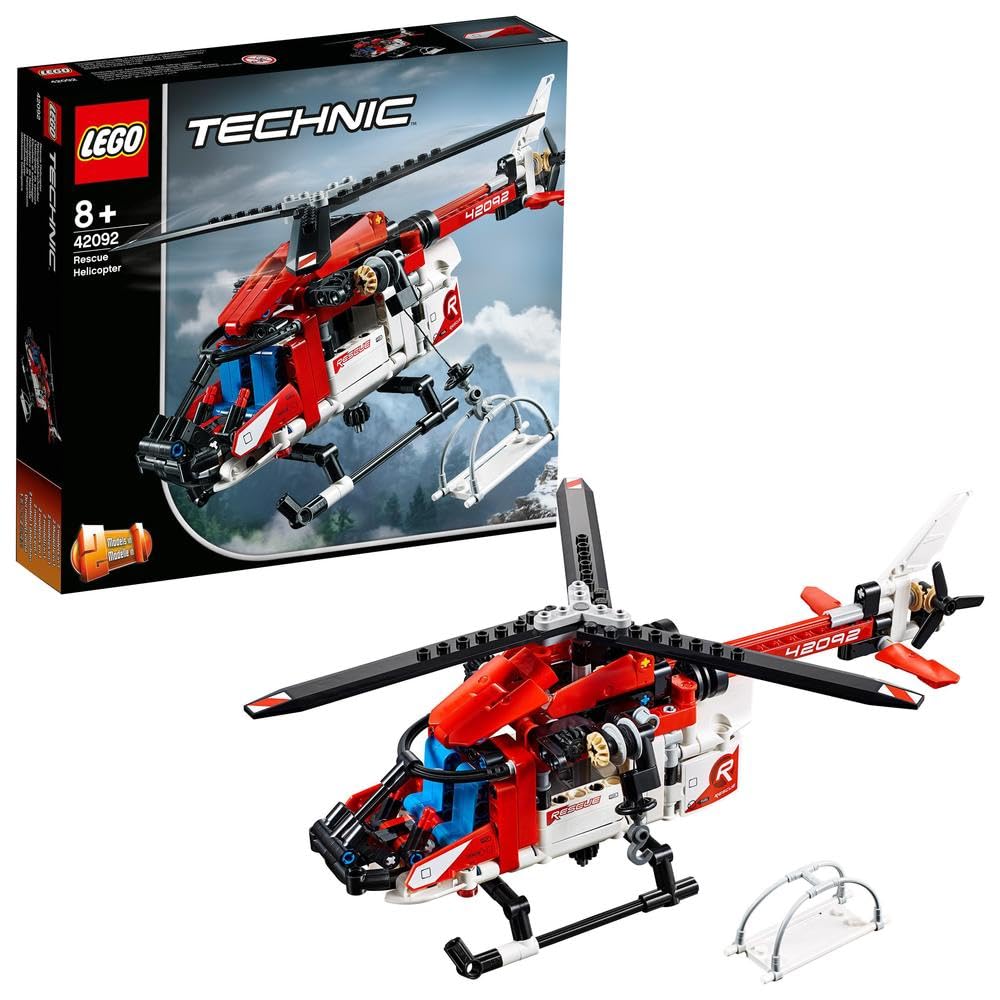 LEGO Technic Rescue Helicopter 42092 Building Kit (325 Pieces)