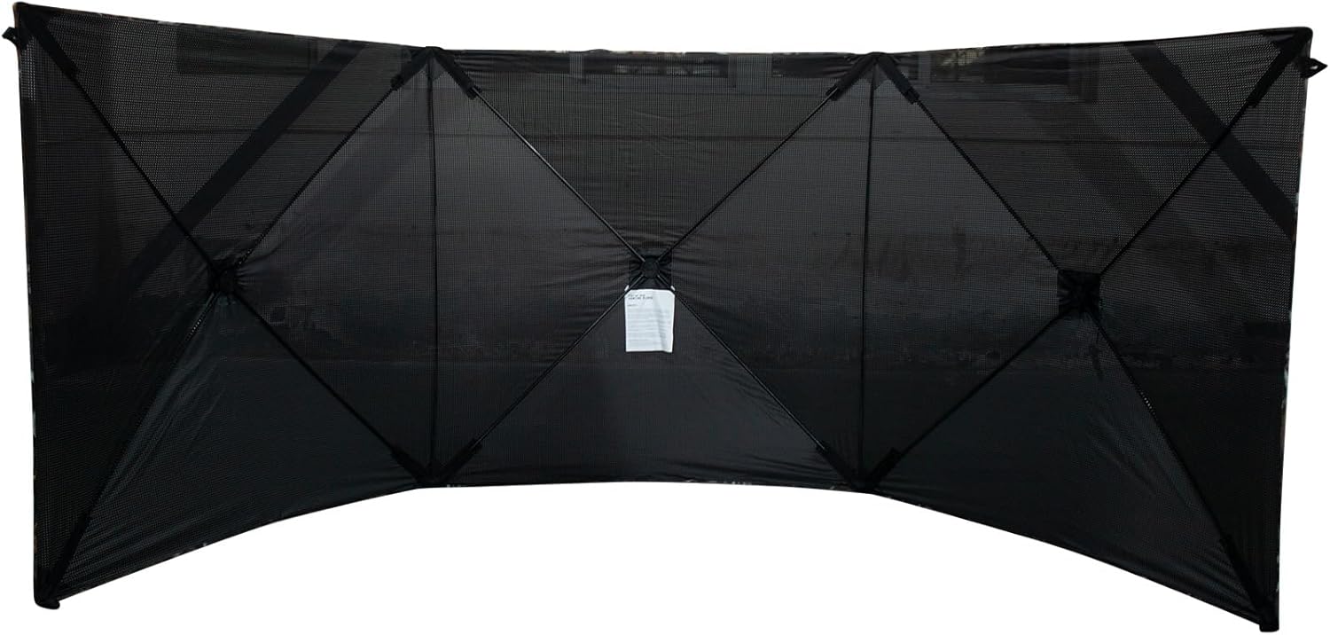 THUNDERBAY Pop Up 3 Sided Ground Blind for Deer Duck Turkey Hunting, Portable Quick Setup Lightweight 3 Panels Deer Hunting Blind