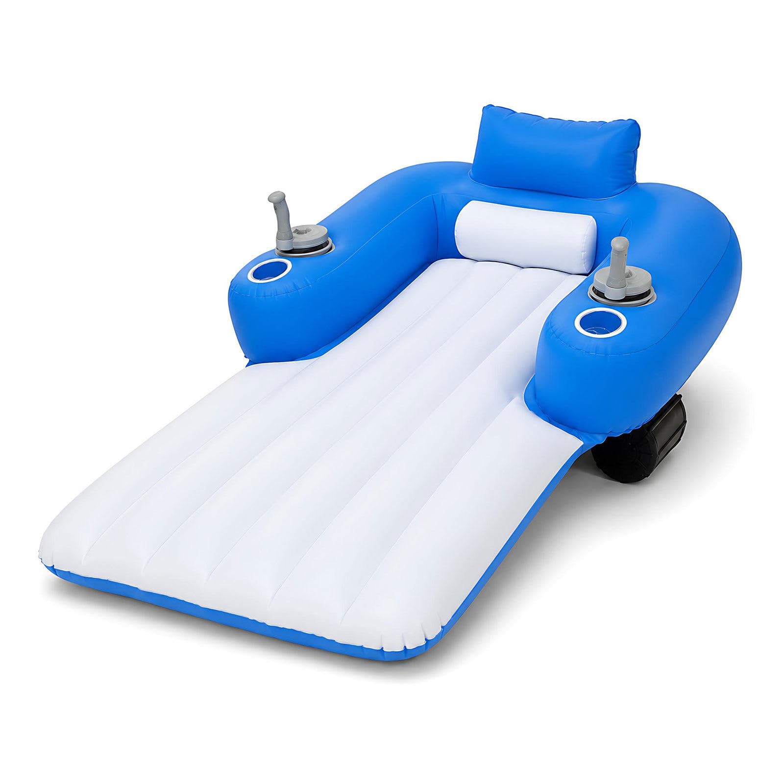 liuyunfeiGL Motorized Pool Float for Adults Dual 46W Motors Rechargeable Inflatable Rectangle