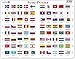 Larsen L2 Rompecabezas de la Bandera, edición en Inglés, Puzzle de Marco con 80 Piezas