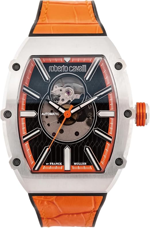 Amazon | 腕時計 メンズ 5気圧防水 ロベルトカヴァリ バイ フランク