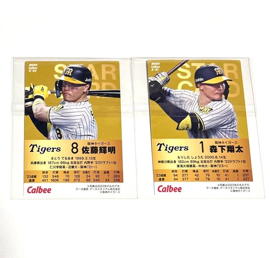 阪神タイガース　ボブルヘッド　佐藤輝明　森下翔太 非売品　セット 阪神タイガース ボブルヘッド 佐藤輝明 森下翔太 非売品 セット 野球