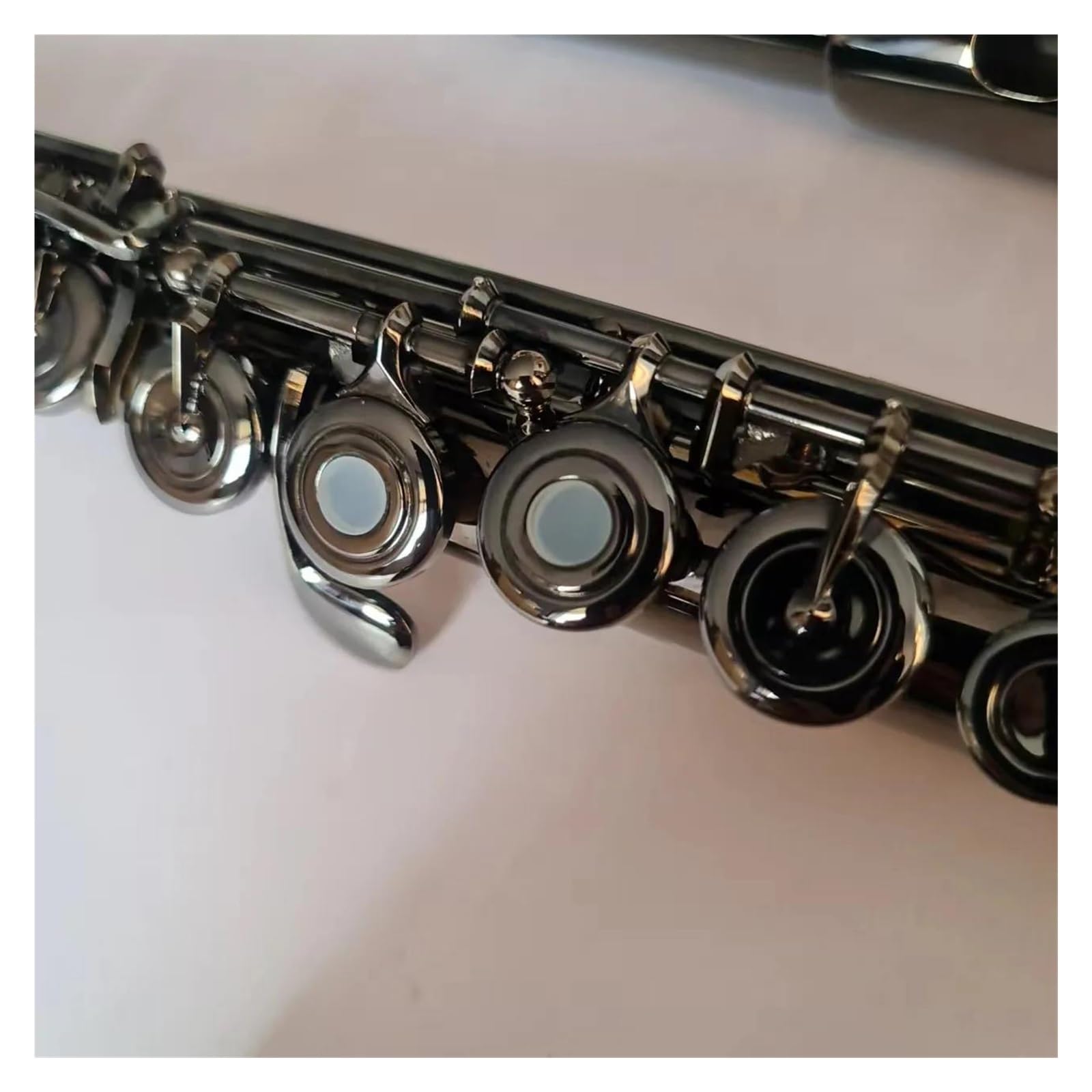 flet prosty Nowy popularny instrument dęty drewniany BK Nickel Flute Instrument