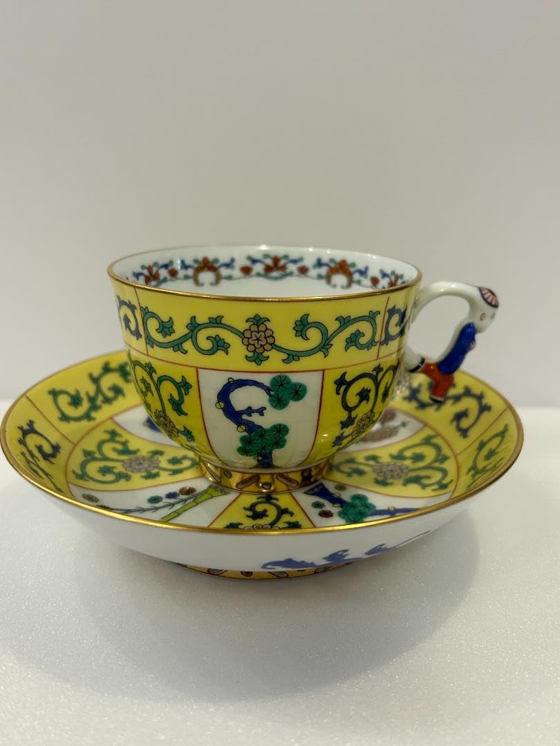 セールヘレンド希少西安の黄マンダリンシノワズリギフトボックス