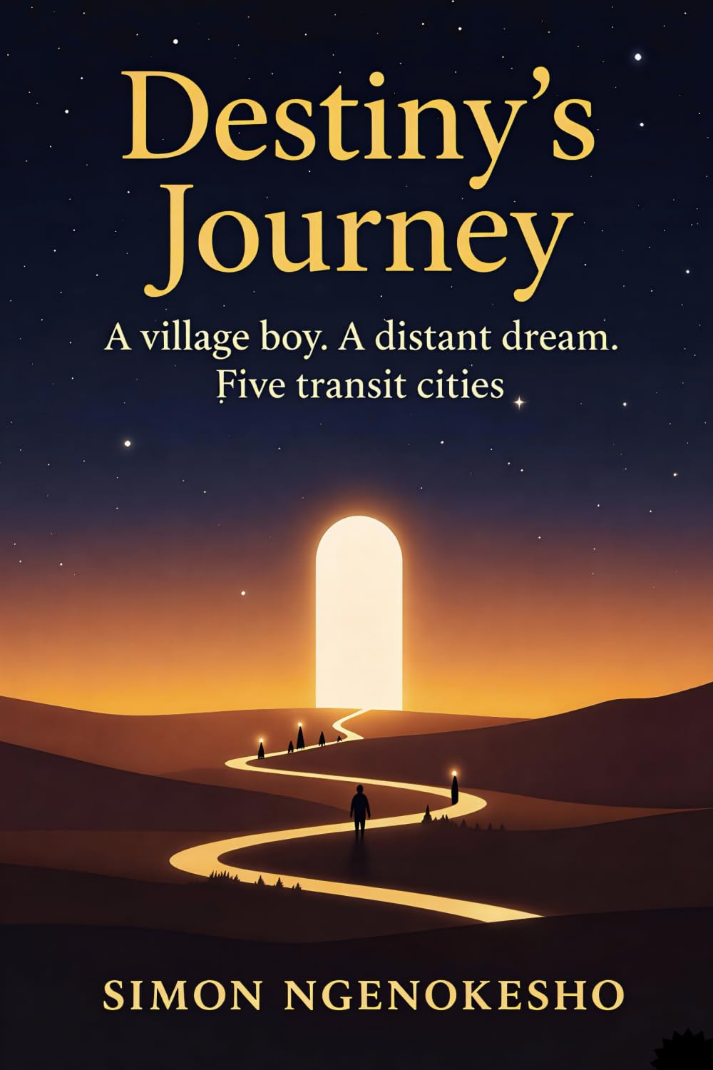 Destiny's Journey: A village boy. A distant dream. Five transit cities.