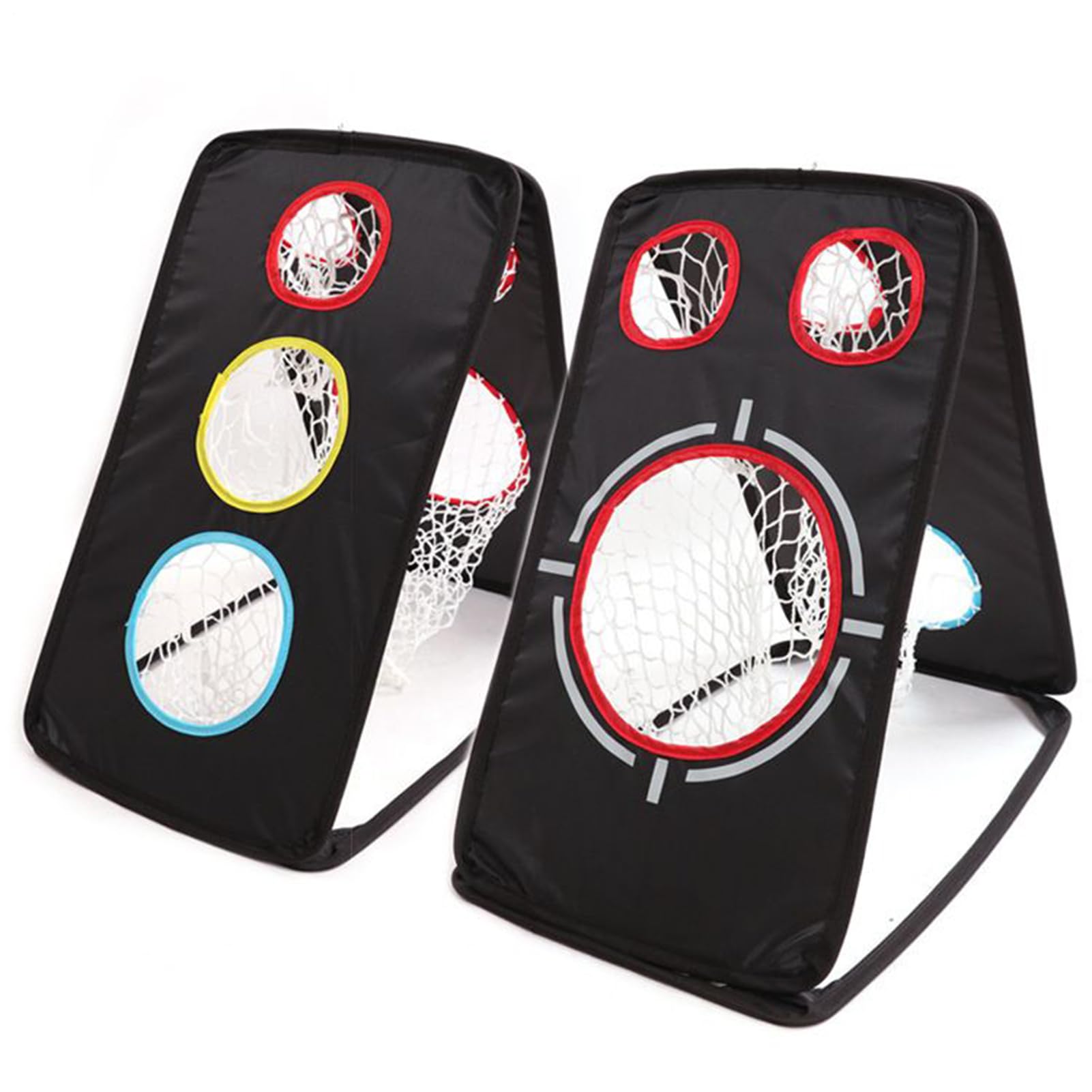 Chipping Net – Golfschwung-Trainingsgeräte | Schaukelübungsnetze für drinnen und draußen, Turnierbereich, Fitnessstudio, Hinterhof, Match, Oxford-Stoff, Nylon, Zielgenauigkeit, 60 x 34 x 52 cm, 400 g