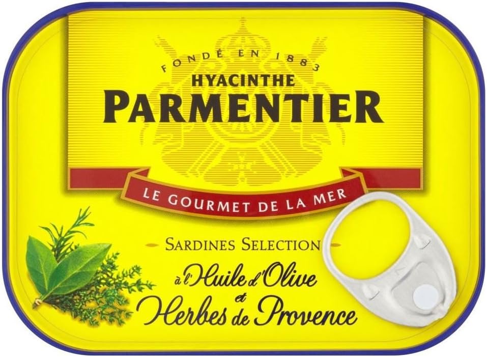 Parmentier Sardines in Olive Oil with Herbs de Provence (135g)