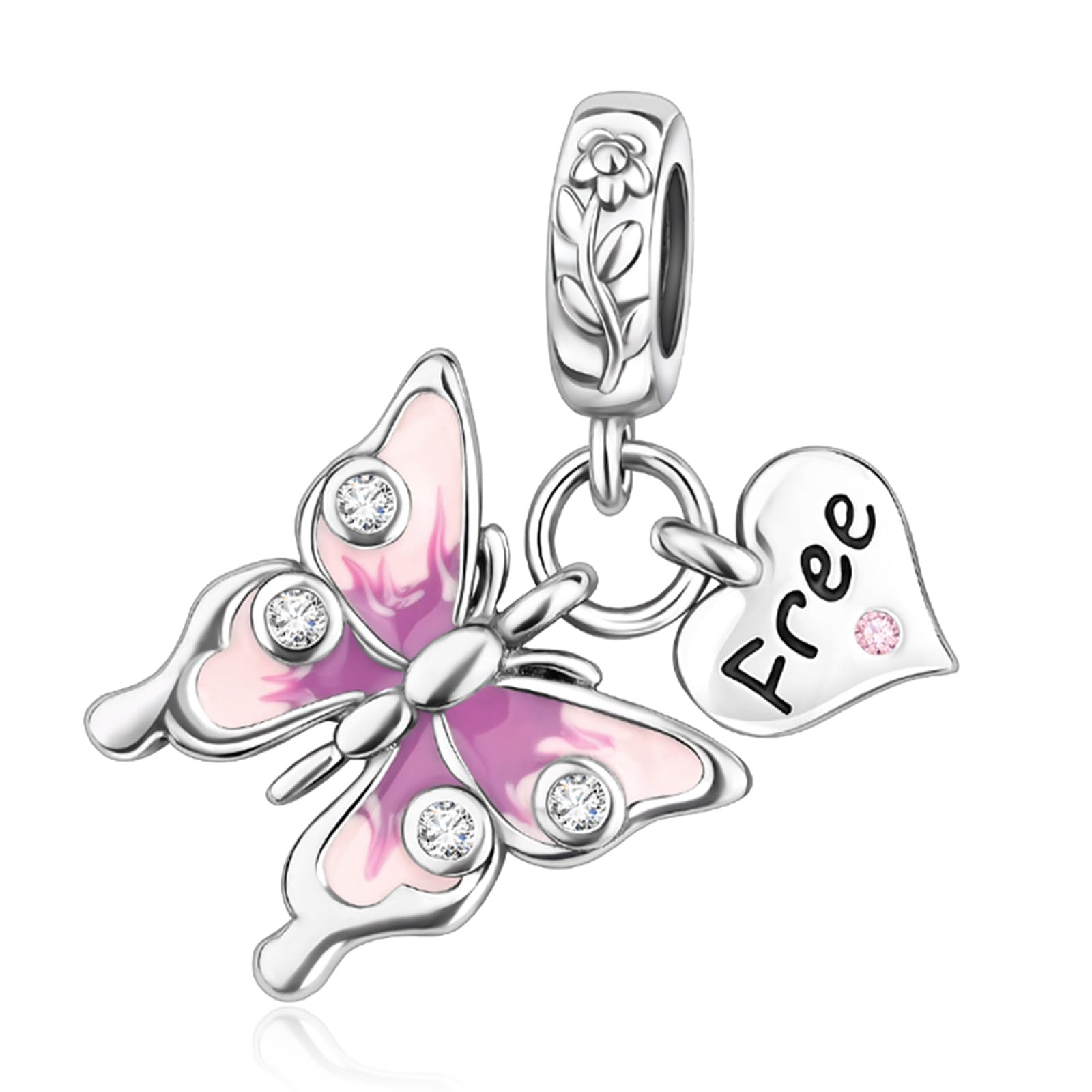 Annmors Passion 925 Sterlingsilber Anhänger Bead Charms für Armband und Kette, für Pandora