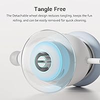 Vista 6 de Cheerble Interactive Cat Toys for Indoor Cats, Automatic Moving Kitten Toys, Wicked Mouse Neo Cat Toy with Tail & Lights, Pet Cat Supplies