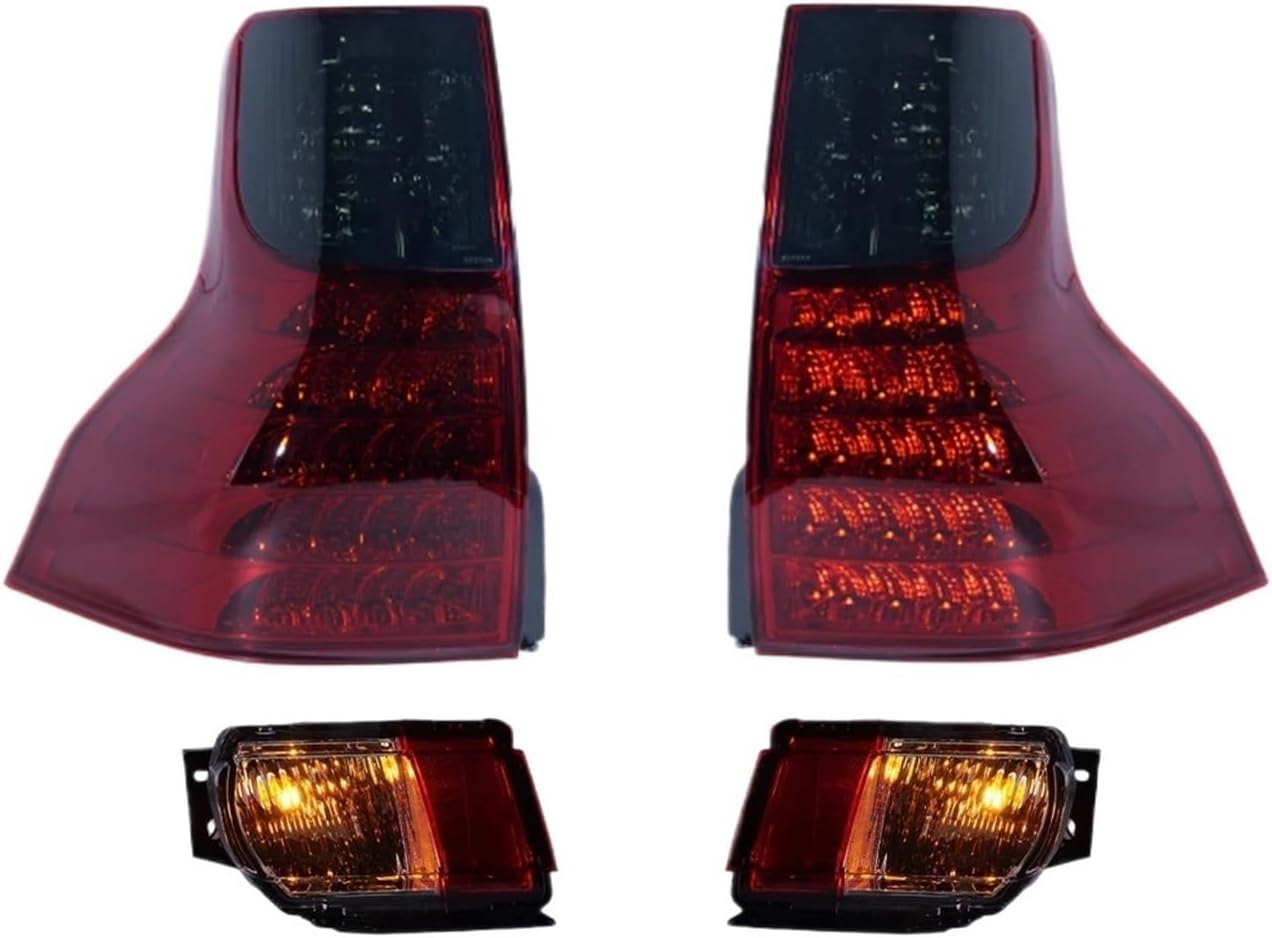 Car Taillight Compatible for Toyota Prado 2010-2023 Daytime Running Light Assembly