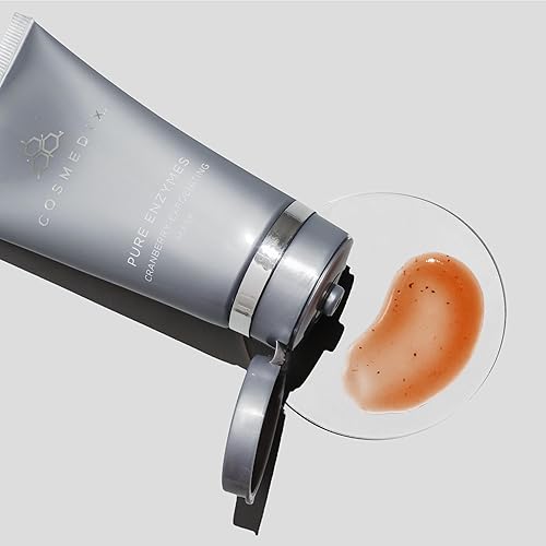 Miniatura 8 de COSMEDIX Pure Enzymes - Máscara exfoliante de arándano, exfolia suavemente la piel seca, ayuda a suavizar la textura de la piel, ácido L-láctico y