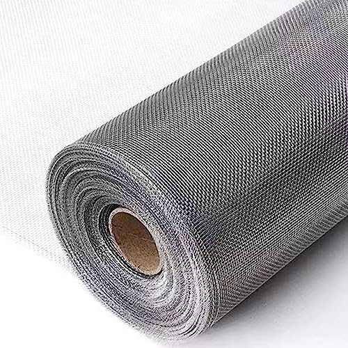 316L Stainless Steel Window Screen Roll - Durable, Breathable Mesh for Home Use - Animal Prevention, DIY Screens, Lightweight Woven Wire for Insect Protection