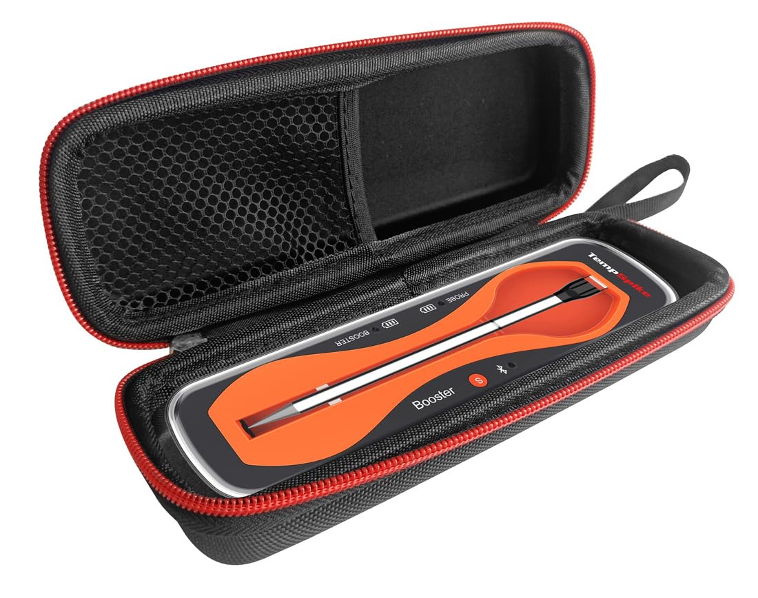 FitSand Hard Case Compatible for ThermoPro TempSpike 500 ft Wireless Meat Thermometer