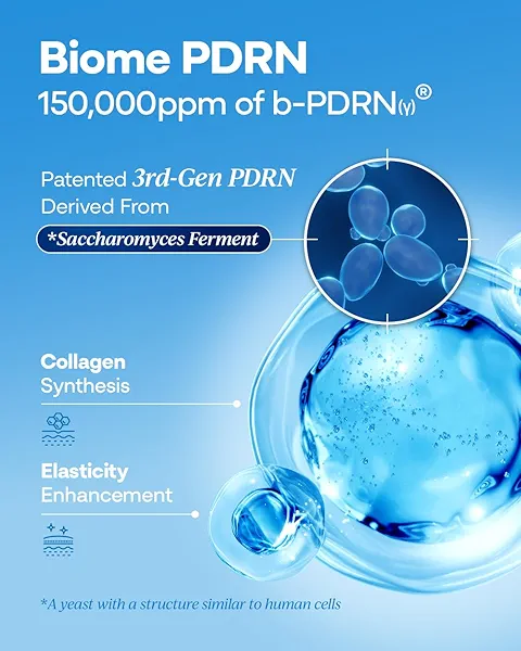Bano PDRN Collagen Gel Mask - Korean Overnight Face Mask for Firming & Deep Hydrating | Biome PDRN for Skin Elasticity | Korean Skin Care for Sensitive Skin | Fragrance-Free |1.23 oz, 4EA
