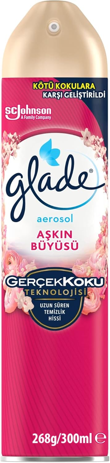 Glade Aerosol Aşkın Büyüsü Oda Kokusu 300 mL (1 x 300 mL)