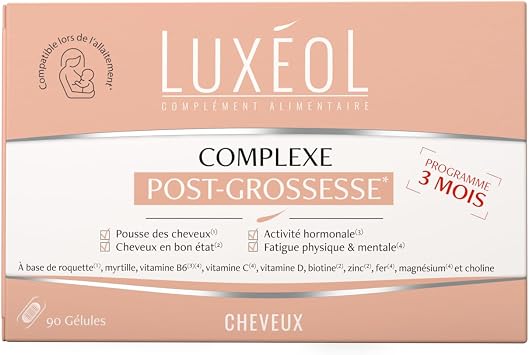 Luxéol Complexe Post-Grossesse Luxéol - Programme 3 Mois