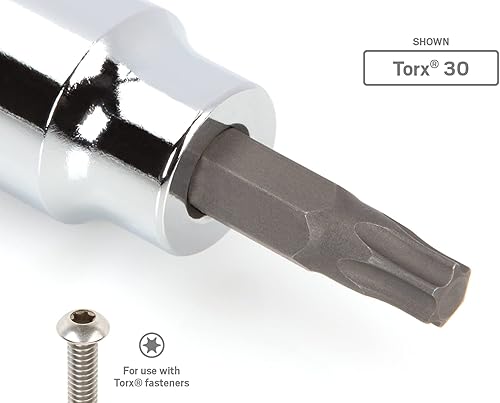 Miniatura 2 de TEKTON Unidad de 38 pulgadas x T15 Torx Bit Socket  SHB14215 (paquete de 2)