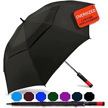 SIEPASA 62/68/72 Inch Large Golf Umbrella Windproof Waterproof Auto Open