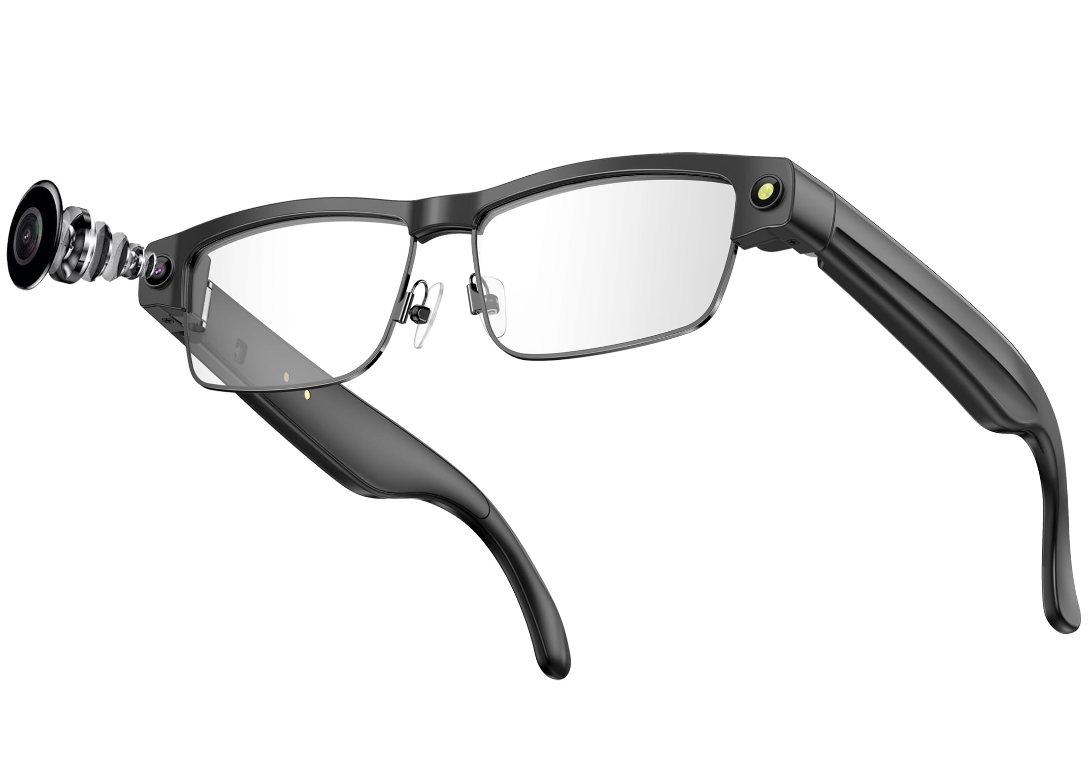 Smart Glasses Camera Recording Video Voice 4K 8MP Camera Photo AI Chat Translation Open Ear Audio Music Dual Microphone Sport Bluetooth Glasses for Men Women-image-16