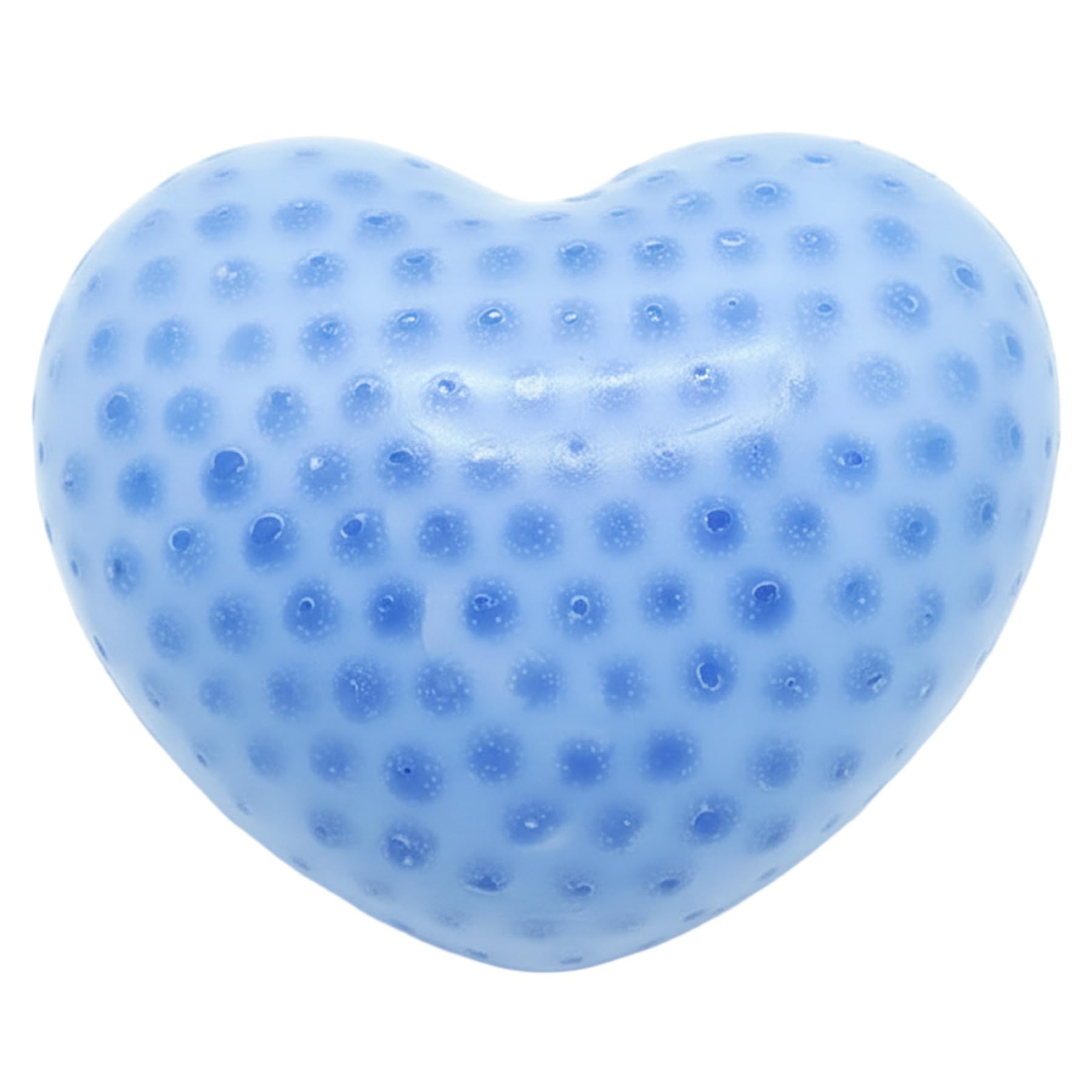 FDEFIRTFG Squeeze toys, Pimple Popping Toy, Heart Picking Fidget, Realistic Simulation Sensory Toys(Blue)