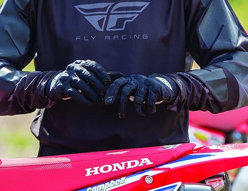 Vista 3 de Fly Racing Guantes de equitación Patrol XC Lite Negro