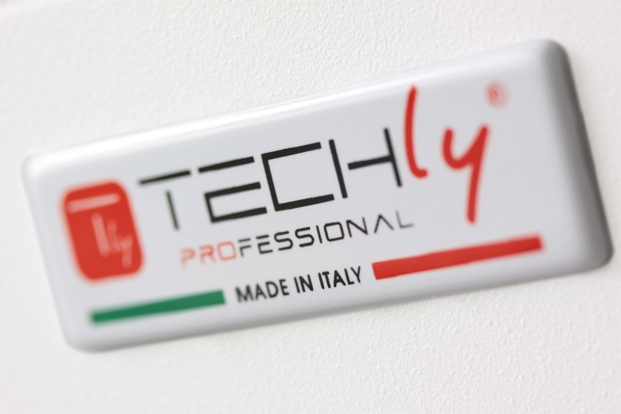 Techly Professional 105001 Armadio Rack 19" a Muro 10 unità Sezione Unica Prof. 500mm Bianco Bianco